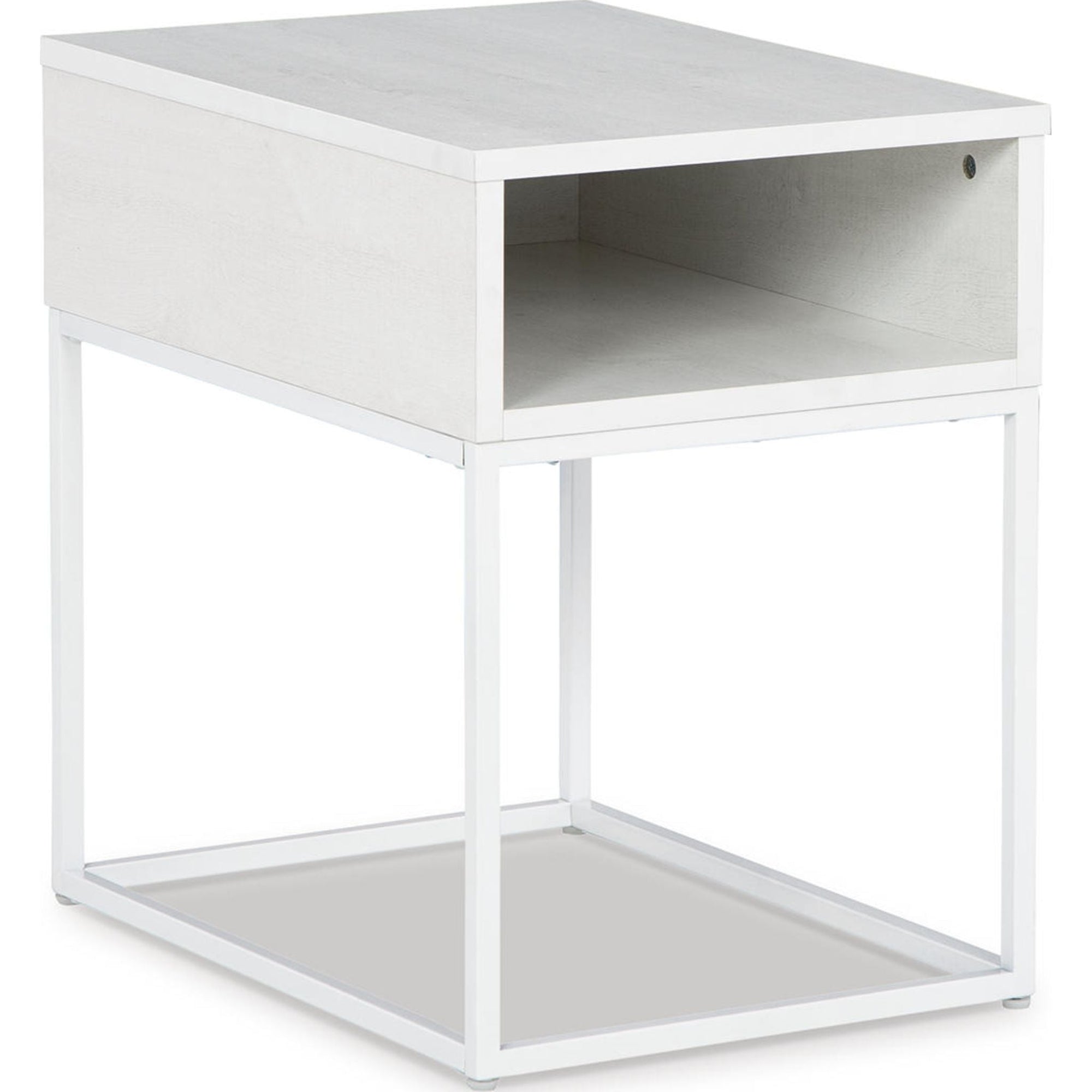 Table d'appoint Deznee - Blanc