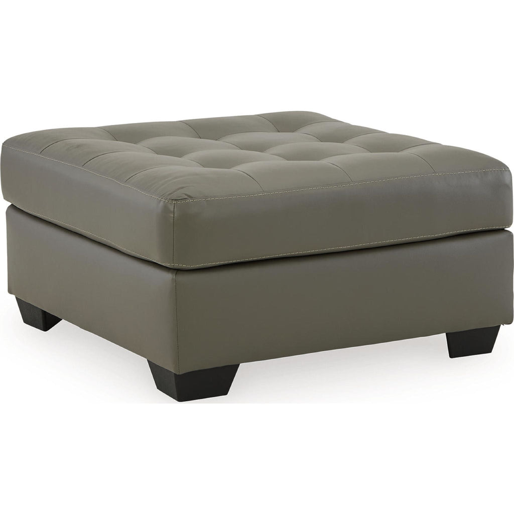 Pouf d'appoint surdimensionné Donlen - Gris