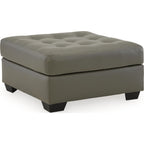 Pouf d'appoint surdimensionné Donlen - Gris