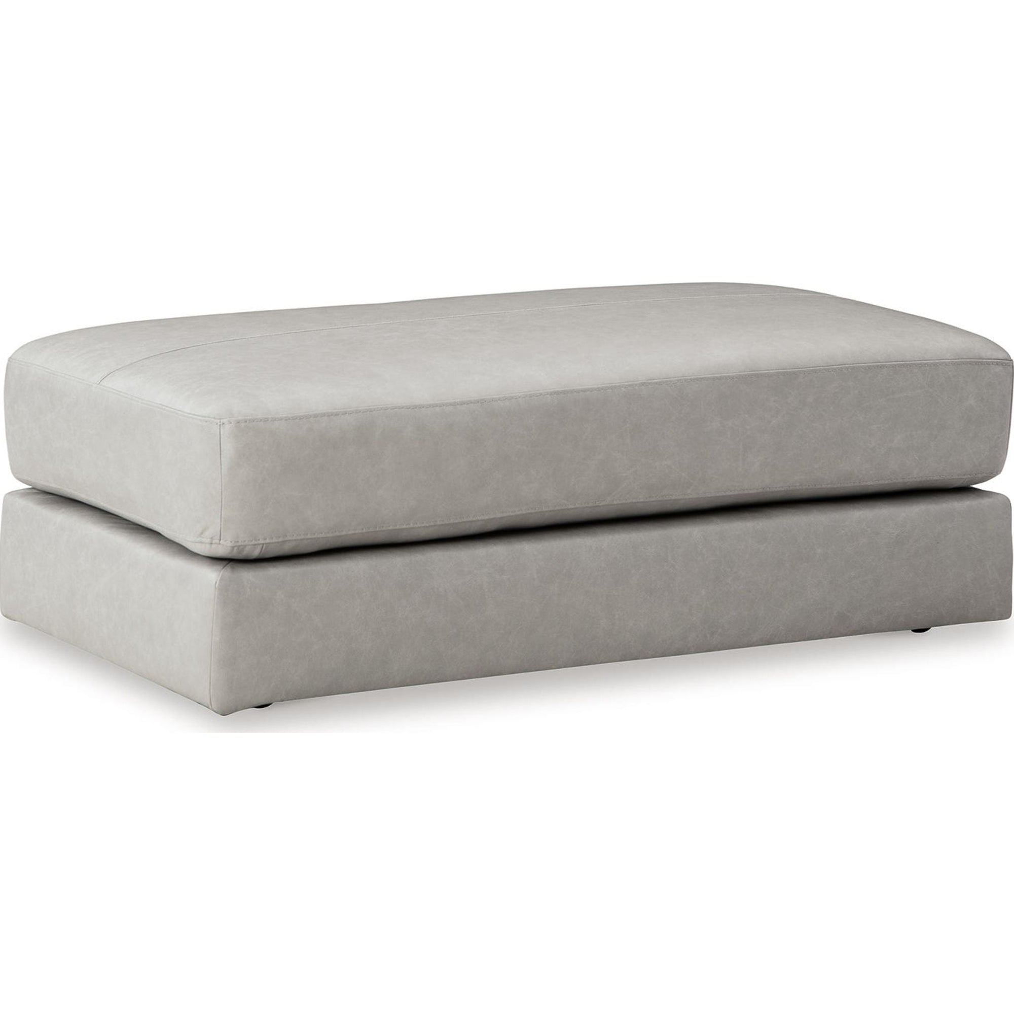 Pouf d'appoint surdimensionné Amiata - Glacier