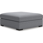 Pouf d'appoint surdimensionné Bealton - Sel et poivre
