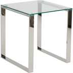 Table d'appoint David - Acier inoxydable