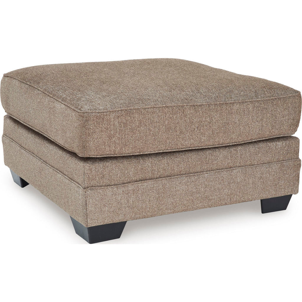 Pouf d'appoint surdimensionné Cannonbrook - Noix de muscade