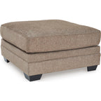 Pouf d'appoint surdimensionné Cannonbrook - Noix de muscade