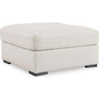 Pouf d'appoint surdimensionné et accompli - Pierre