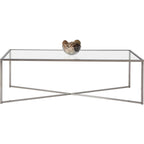 Table basse Cross Over - Verre