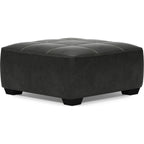 Pouf d'appoint surdimensionné Bilgray - Étain
