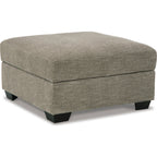 Pouf de rangement Creswell - Pierre