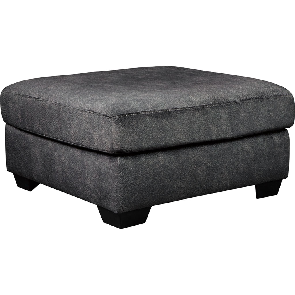 Pouf d'appoint surdimensionné Accrington - Granit
