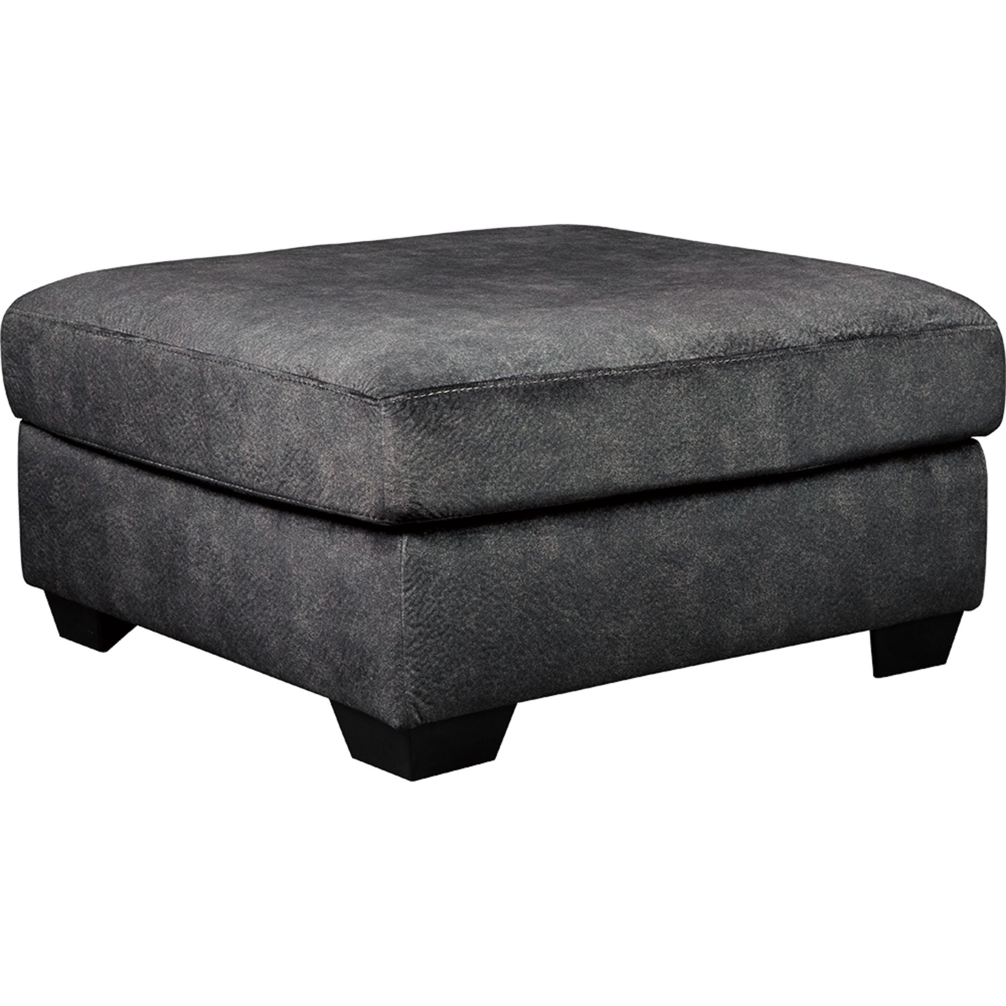 Pouf d'appoint surdimensionné Accrington - Granit