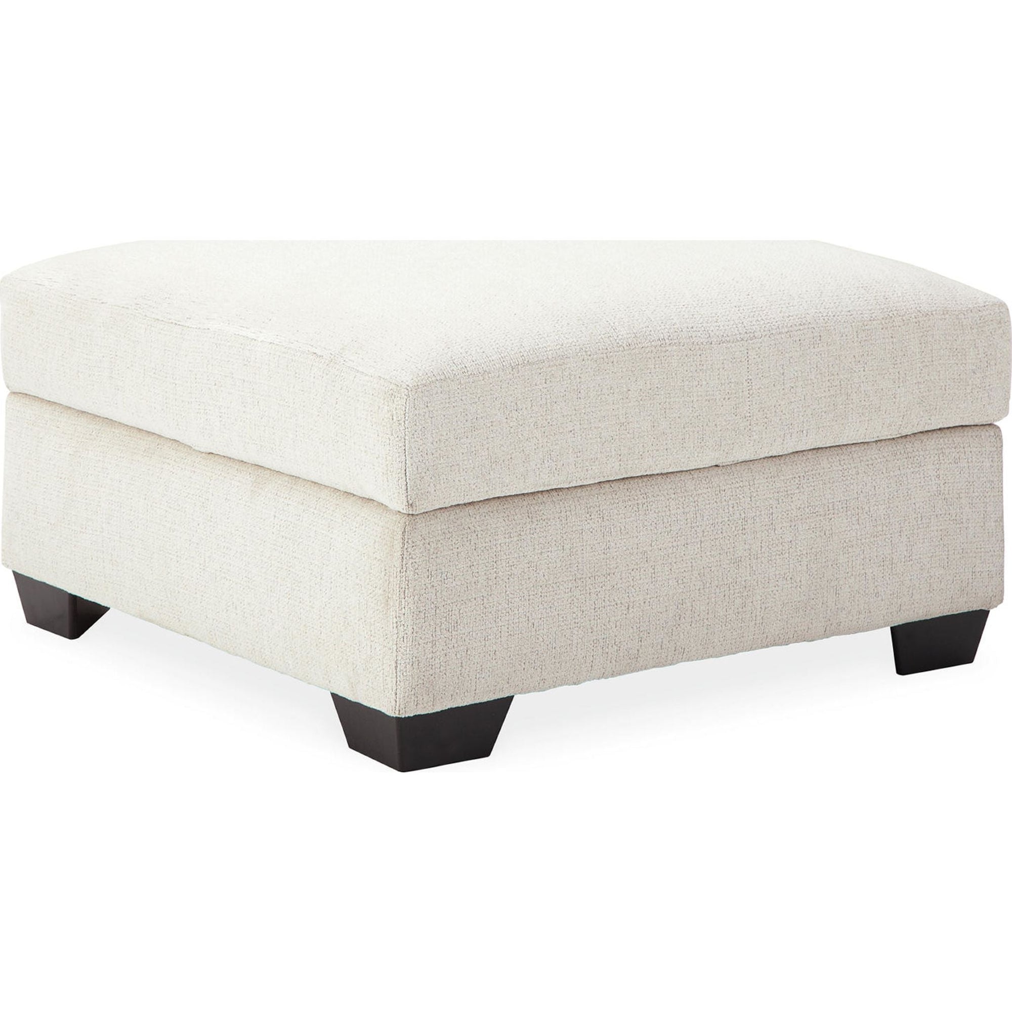 Pouf de rangement Brantley - Neige