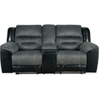 Causeuse inclinable Earhart avec console - Ardoise