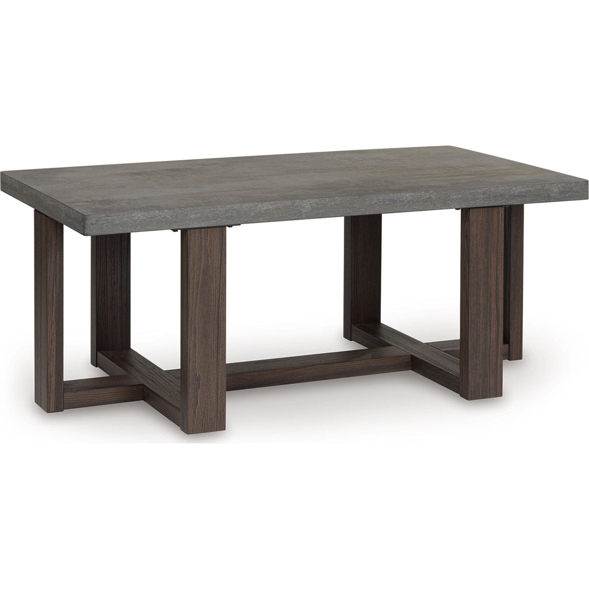 Tables Dynnford (lot de 3) - Gris/Marron