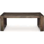 Table basse Dreggan - Marron