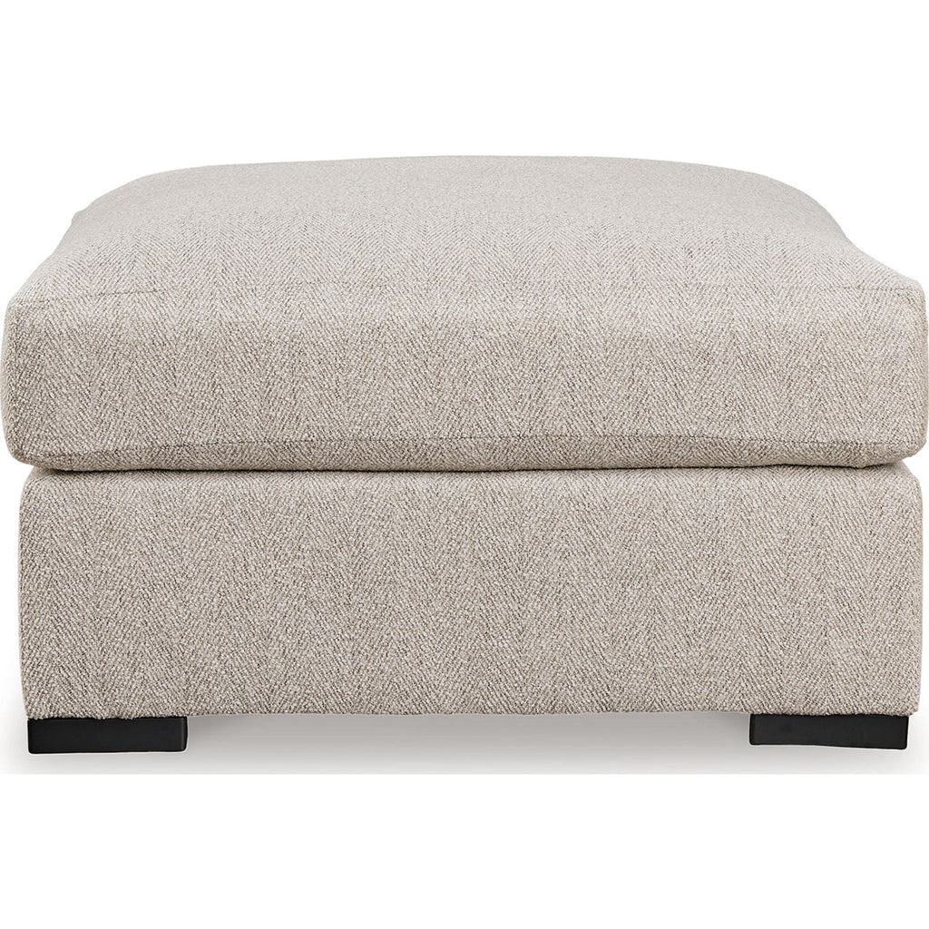 Pouf d'appoint surdimensionné Ballyton - Sable