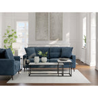 Lot de 3 tables Donnesta - Blanc