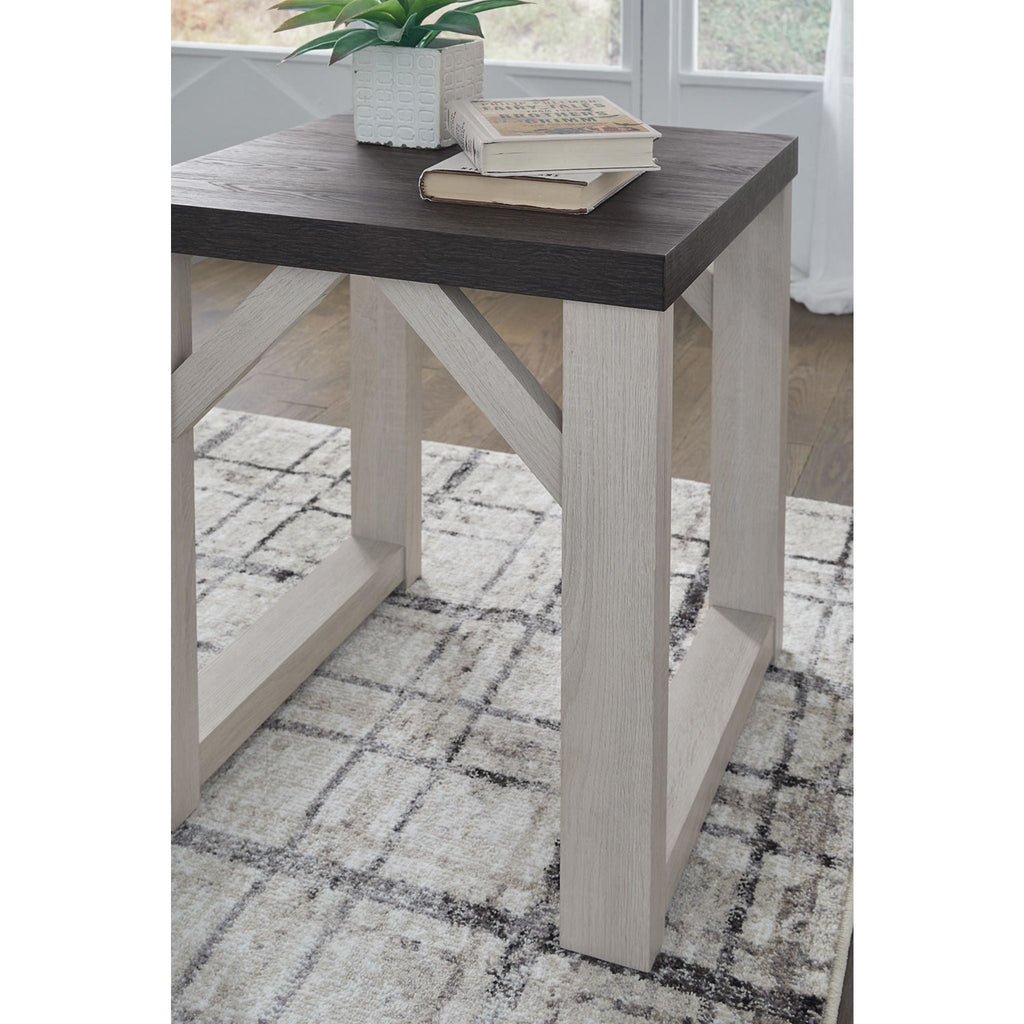 Lot de 3 tables Dorrinson - Blanc antique