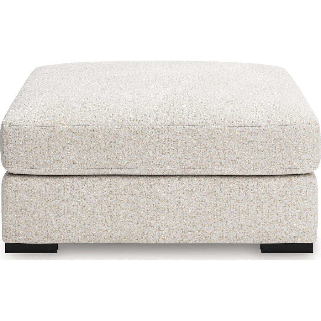 Pouf d'appoint surdimensionné Donelson Creek - Vanille