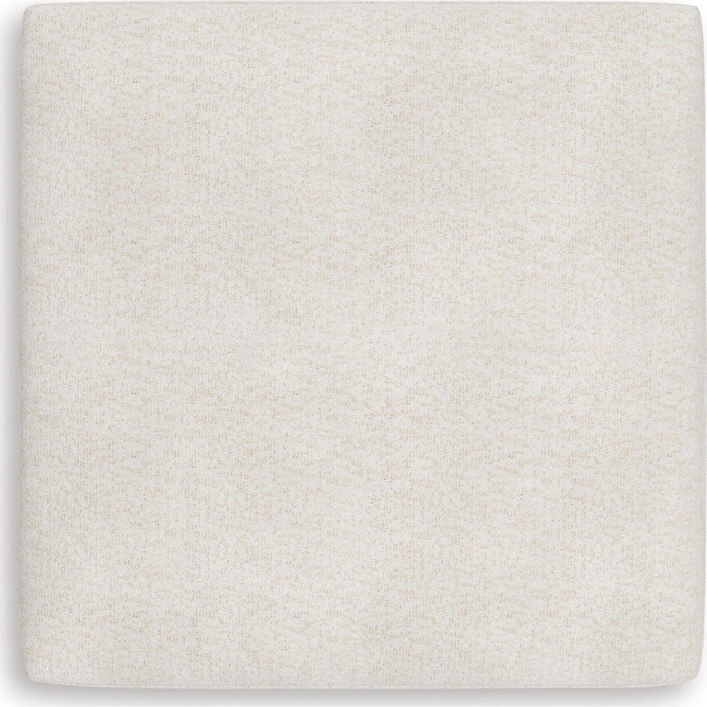 Pouf d'appoint surdimensionné Donelson Creek - Vanille