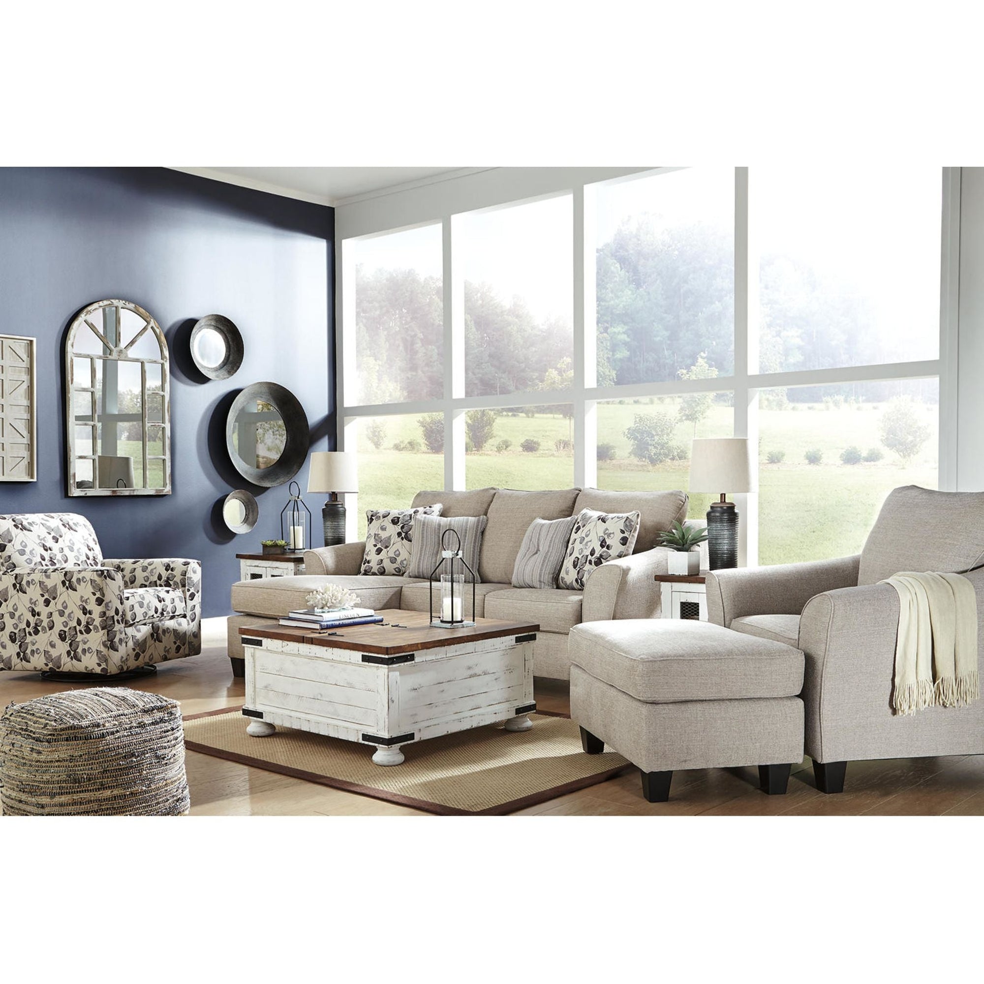 Chaise pivotante Abney - Platine