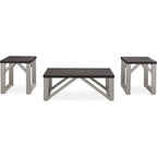 Lot de 3 tables Dorrinson - Blanc antique