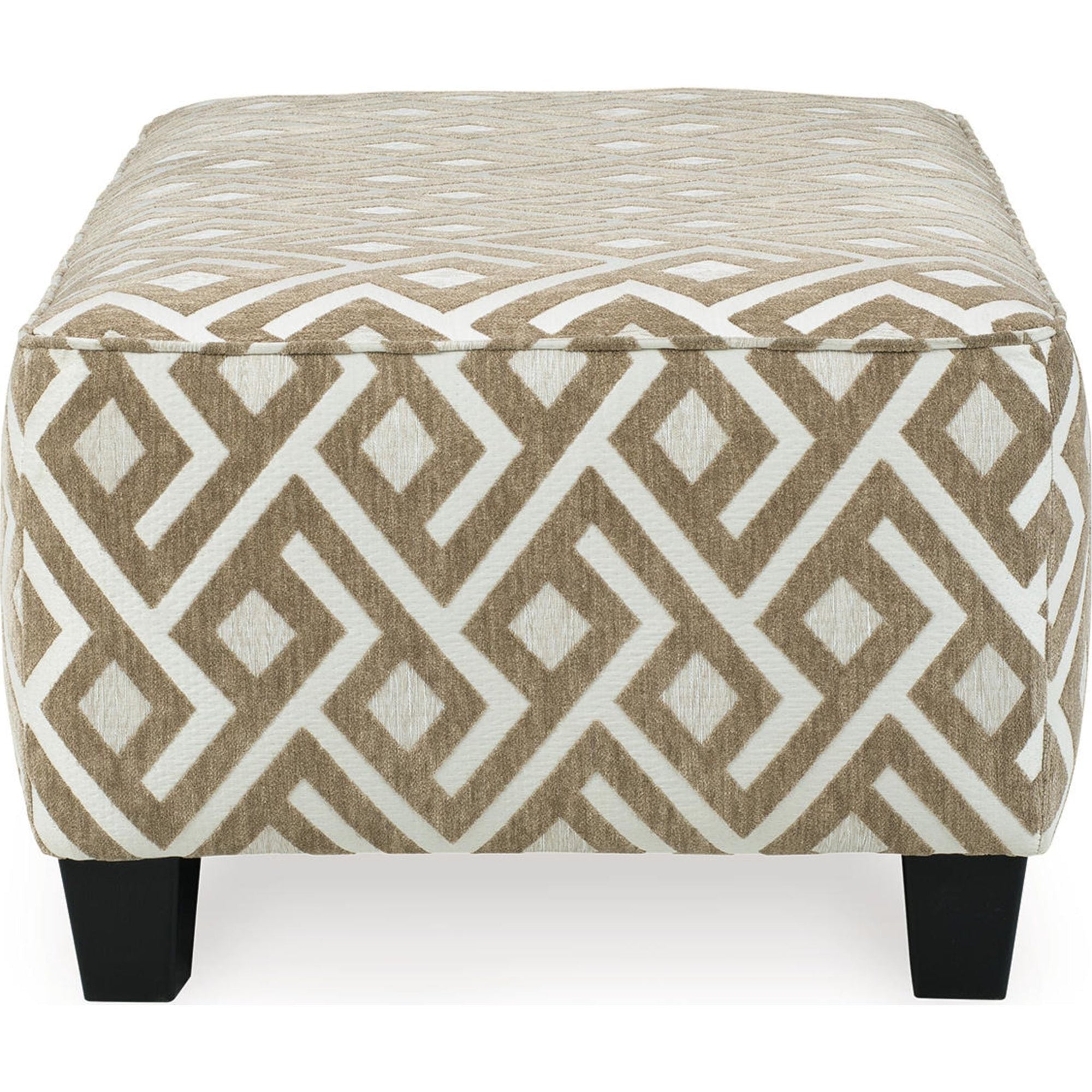 Pouf d'appoint surdimensionné Dovemont - Mastic