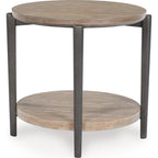Table d'appoint Dyonton - Brun gris clair