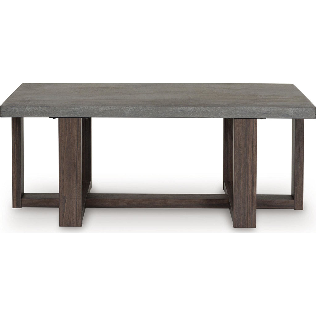 Tables Dynnford (lot de 3) - Gris/Marron