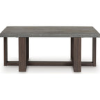 Tables Dynnford (lot de 3) - Gris/Marron