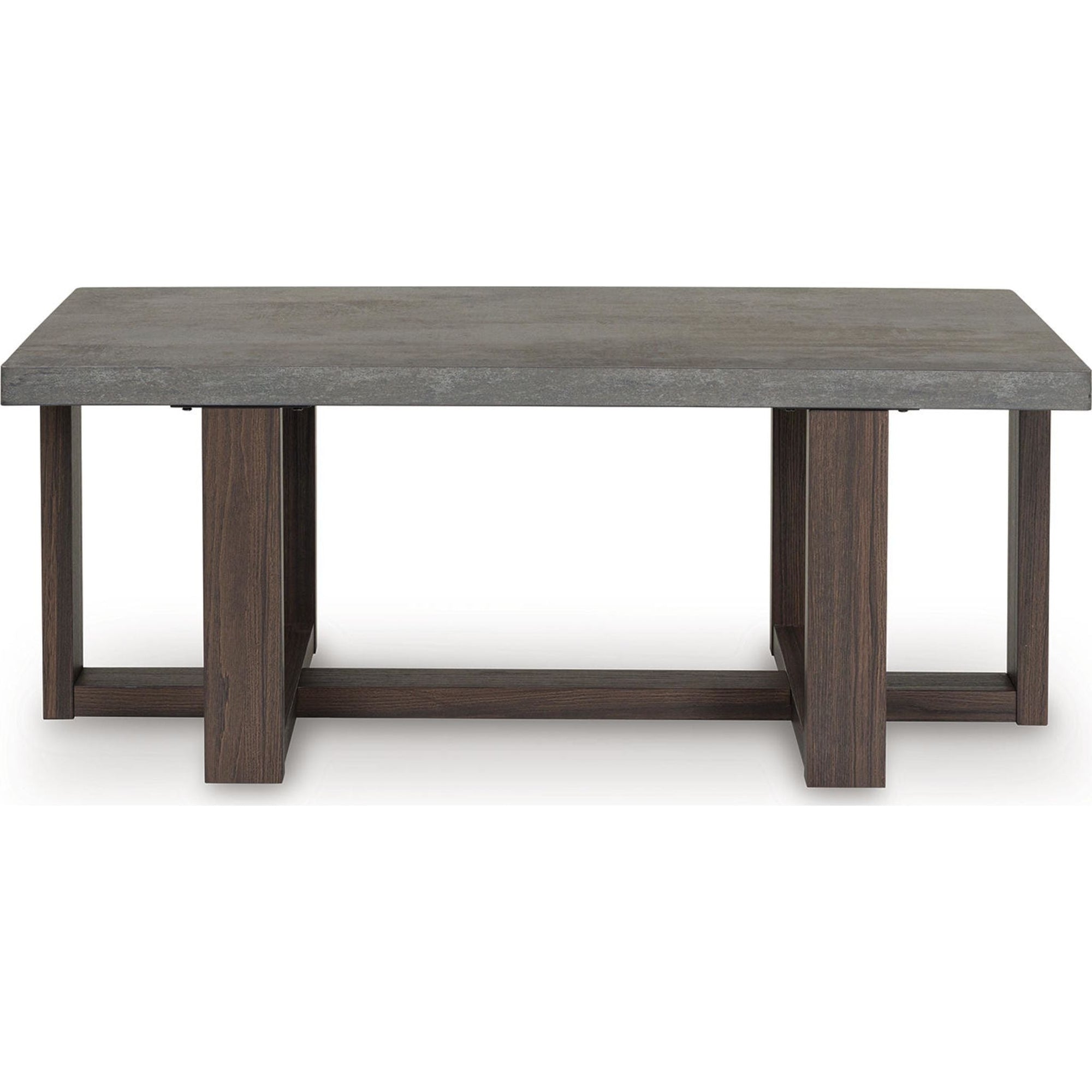 Tables Dynnford (lot de 3) - Gris/Marron
