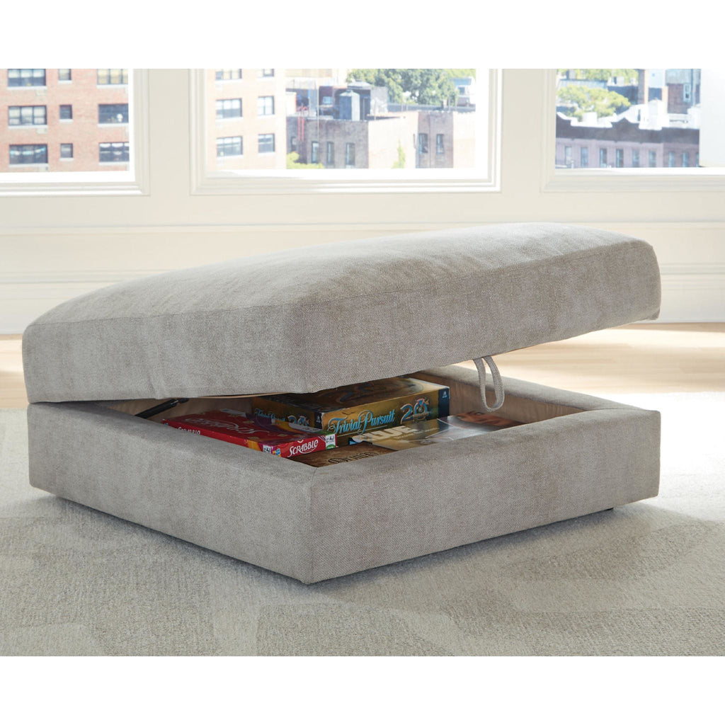 Pouf de rangement Aslan Court - Lin
