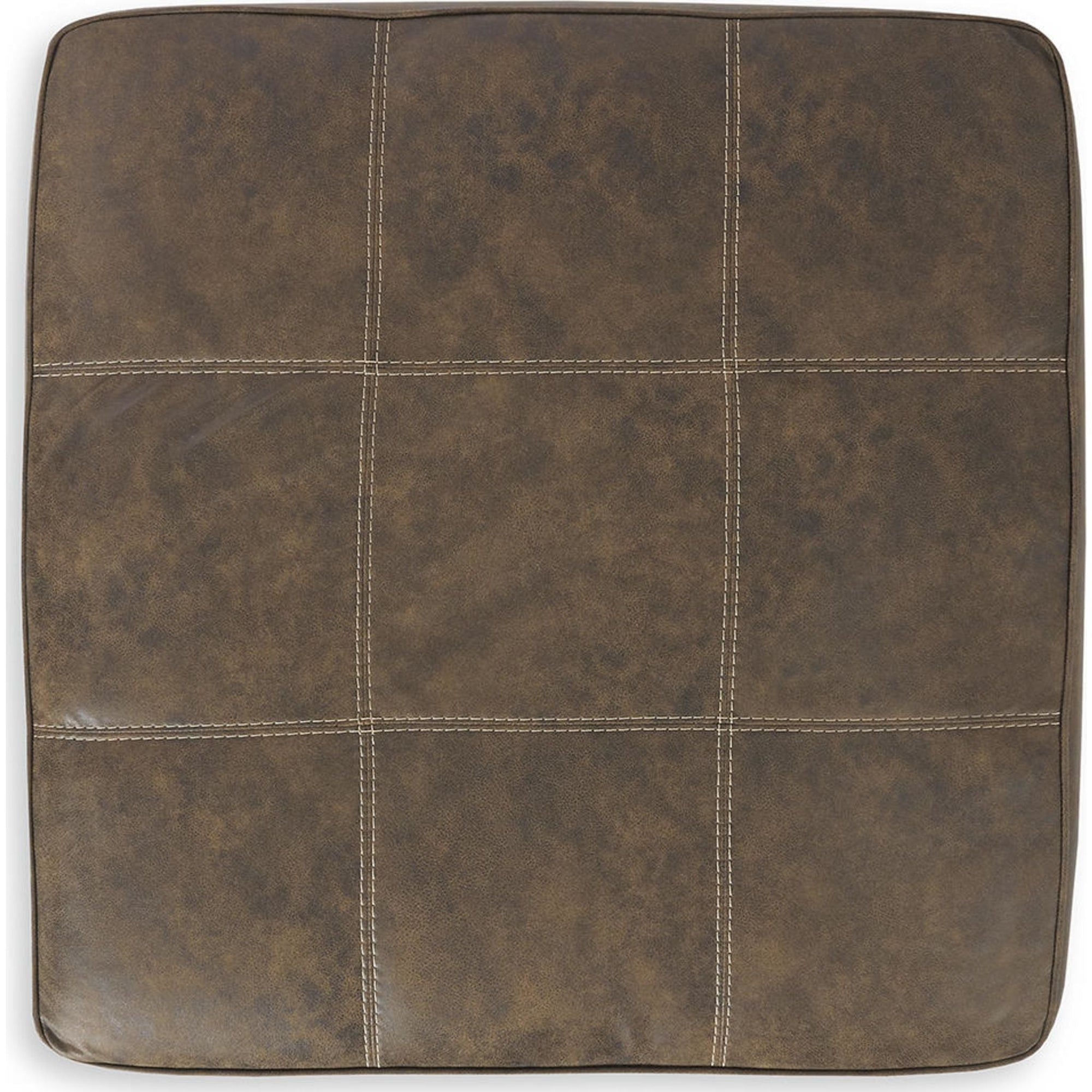 Pouf d'appoint surdimensionné en abalone - Chocolat