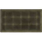 Pouf d'appoint surdimensionné Caspian-Town - Olive