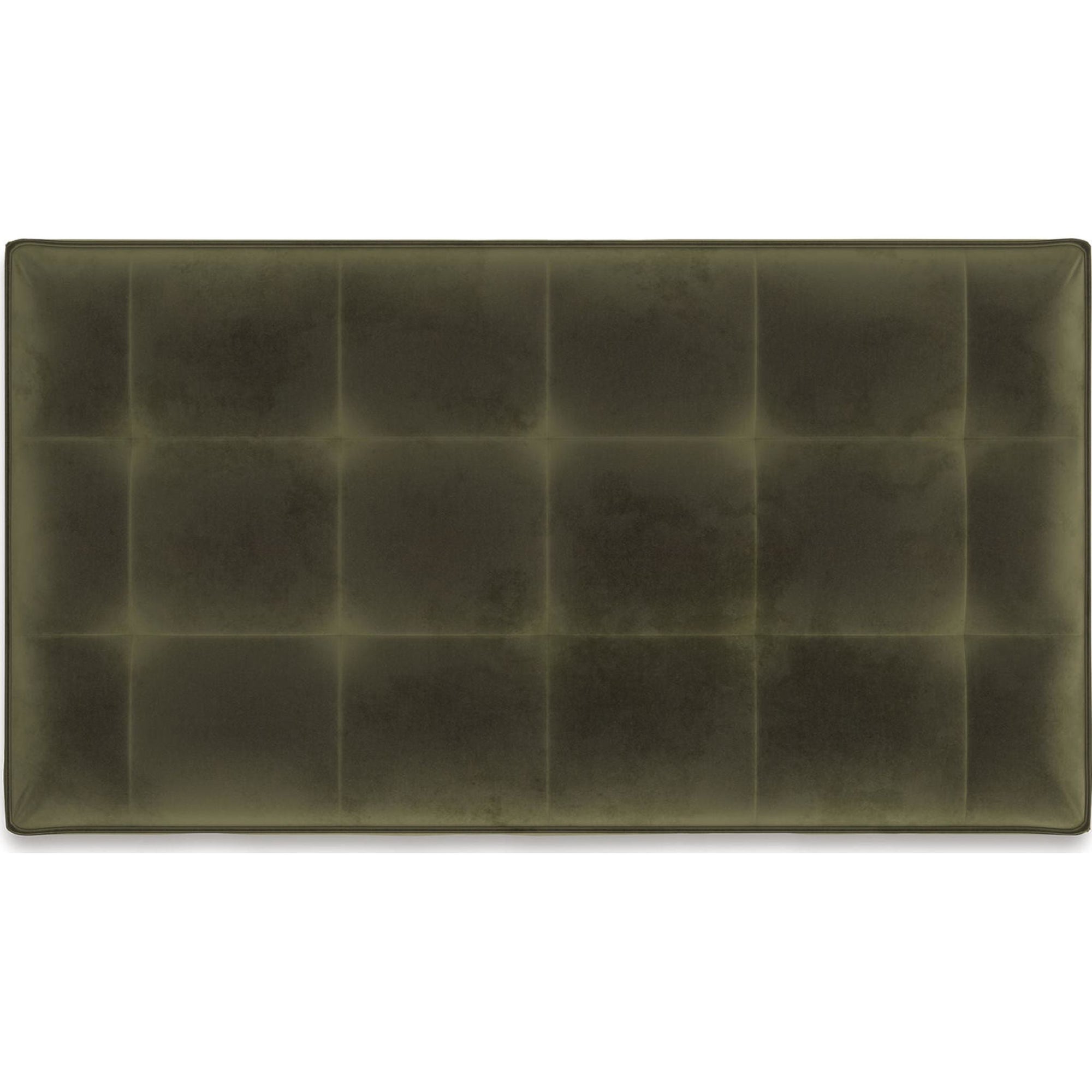 Pouf d'appoint surdimensionné Caspian-Town - Olive
