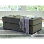 Pouf d'appoint surdimensionné Caspian-Town - Olive