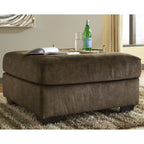 Pouf d'appoint surdimensionné Accrington - Terre