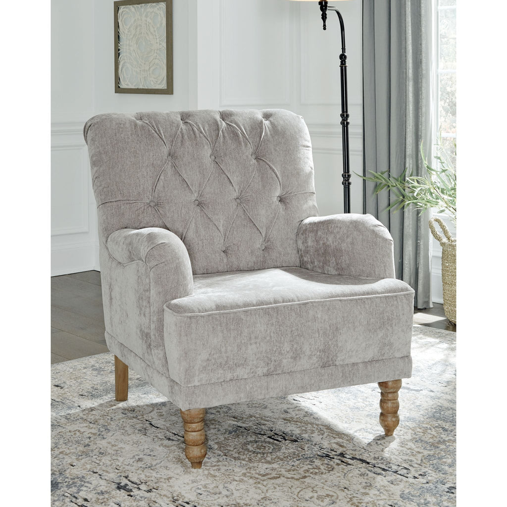 Fauteuil d'appoint Dinara - Gris tourterelle