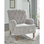 Fauteuil d'appoint Dinara - Gris tourterelle