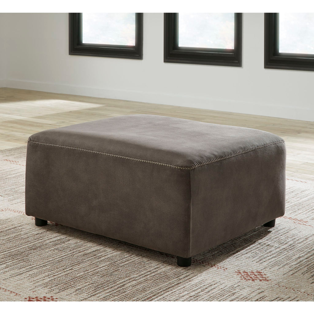 Pouf d'appoint surdimensionné Allena - Bronze