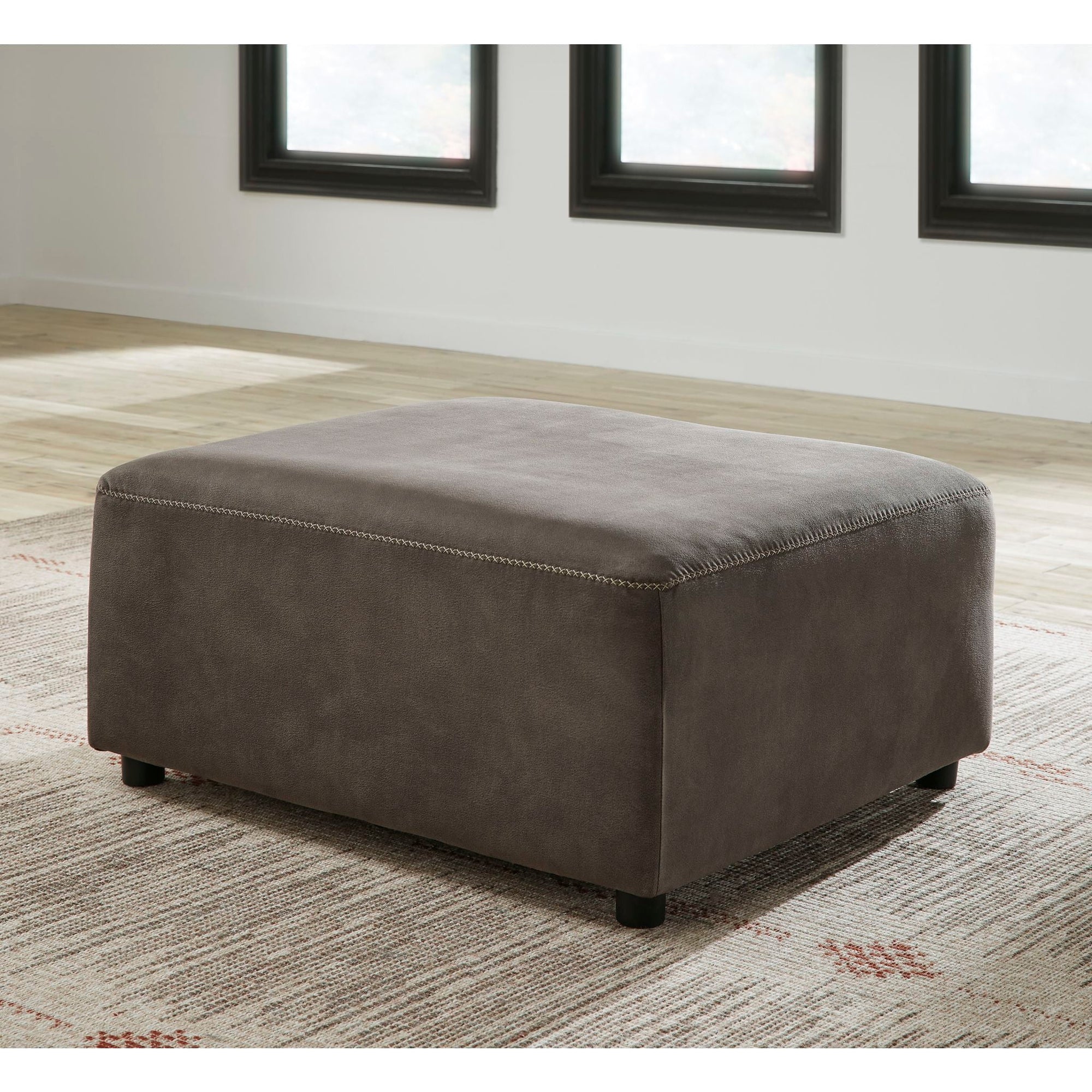 Pouf d'appoint surdimensionné Allena - Bronze