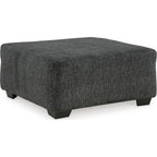 Pouf d'appoint surdimensionné Biddeford - Ébène