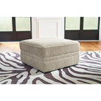 Pouf de rangement Calnita - Sisal