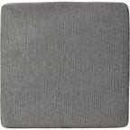Pouf d'appoint surdimensionné Dalhart - Anthracite