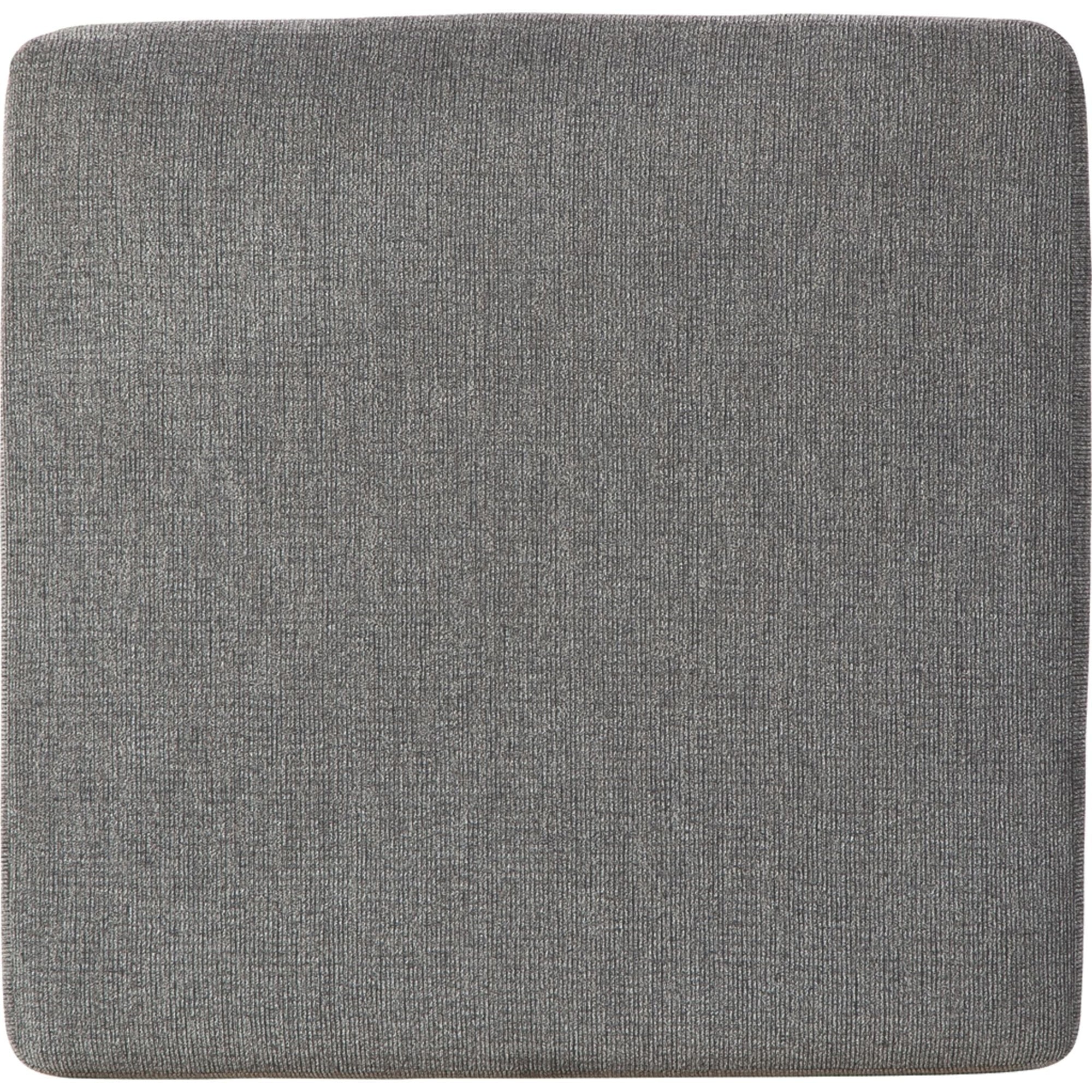 Pouf d'appoint surdimensionné Dalhart - Anthracite