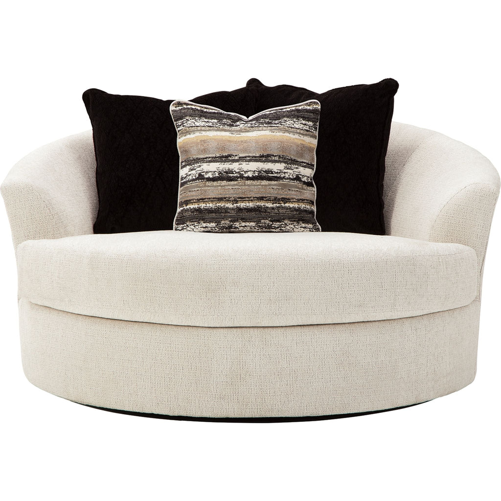 Chaise pivotante Cambri - Neige
