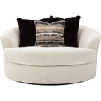 Chaise pivotante Cambri - Neige