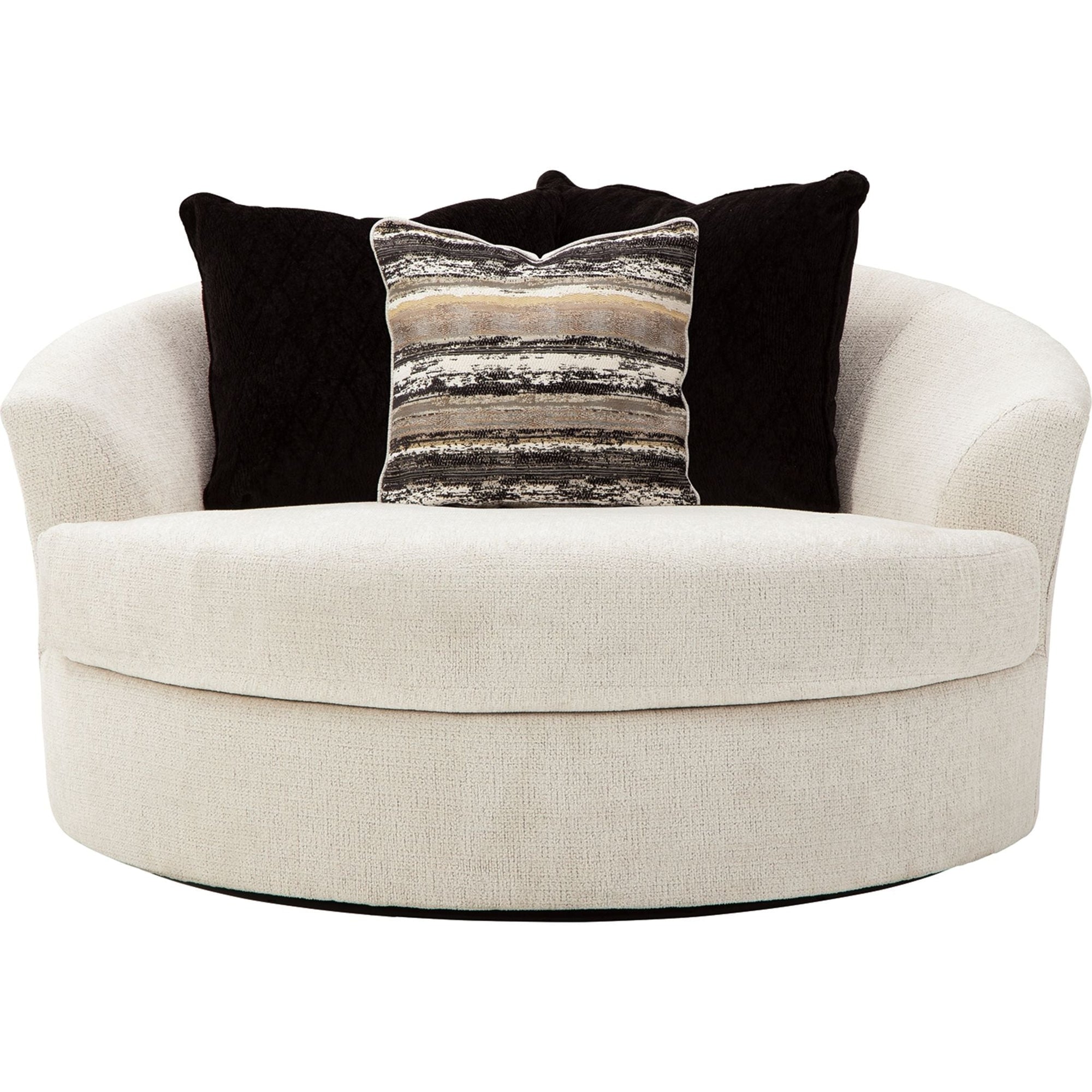 Chaise pivotante Cambri - Neige