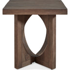 Table d'appoint Abbianna - Marron moyen