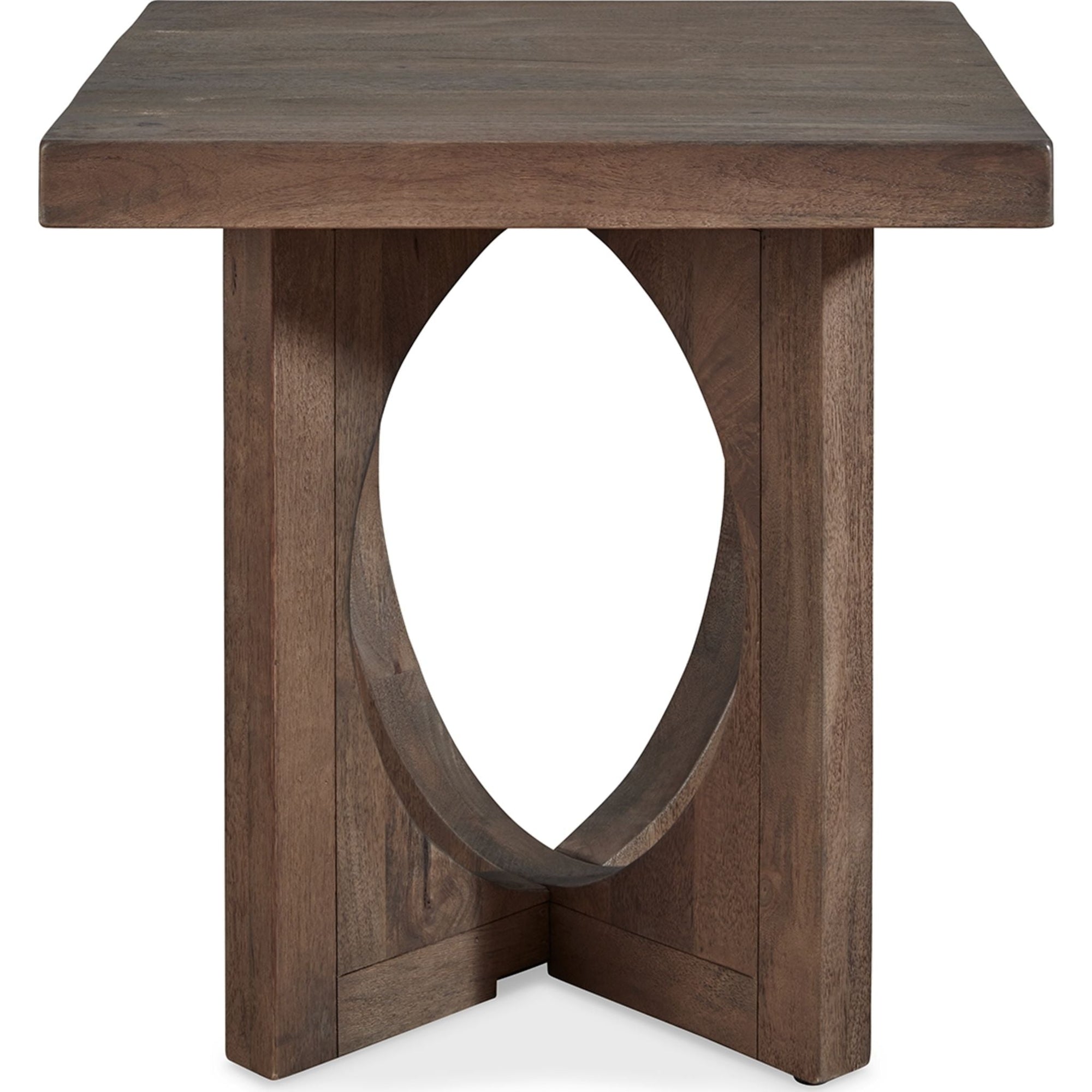 Table d'appoint Abbianna - Marron moyen