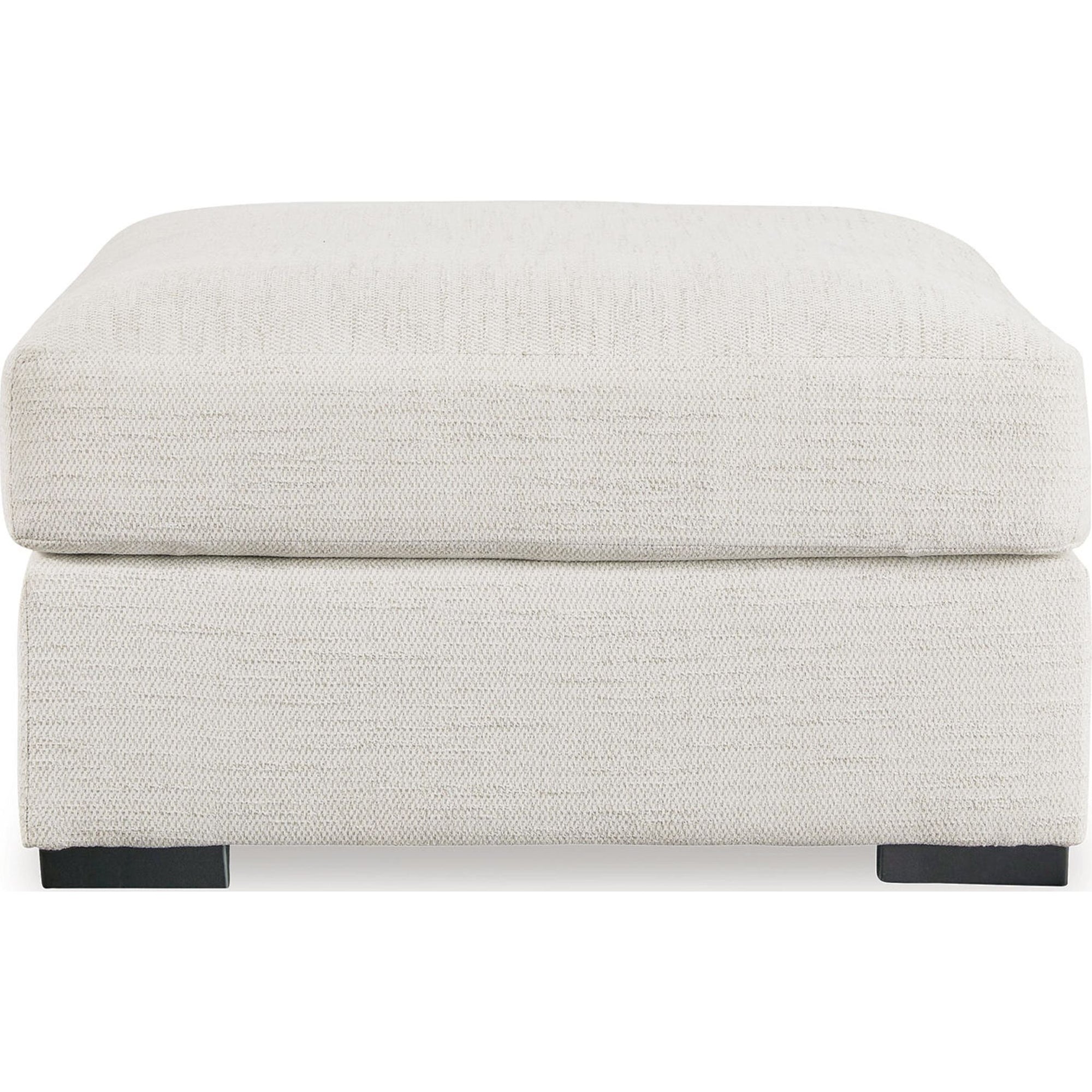 Pouf d'appoint surdimensionné et accompli - Pierre